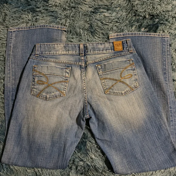 Women's Blue Denim Jeans - Picture 7 of 8